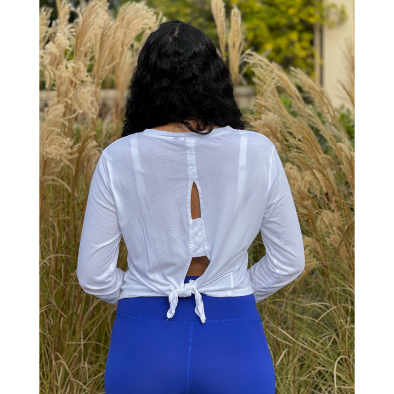 ZEAL TIE-BACK TOP| OLIVE |MAROON|NAVY BLUE